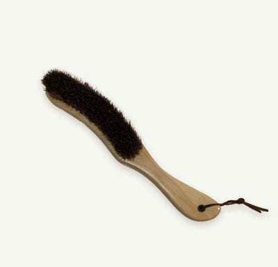 Felt Hat Brush Wood Hat Brush Hat Clean Horse Hair Brushes Removes Dust  Stains Hair Clothes Brush